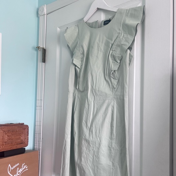 Kate Spade Ruffle Cotton Dress - Picture 2 of 6